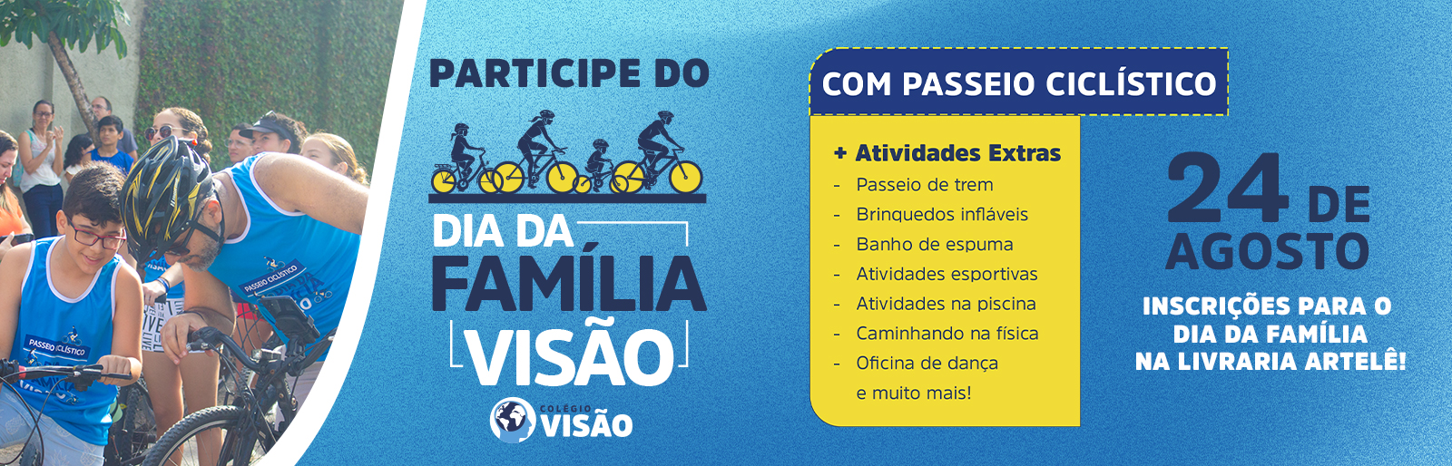 Colégio Visão Recife | Escola em Recife | Colégio Recife | Dia da Família Visão 2025