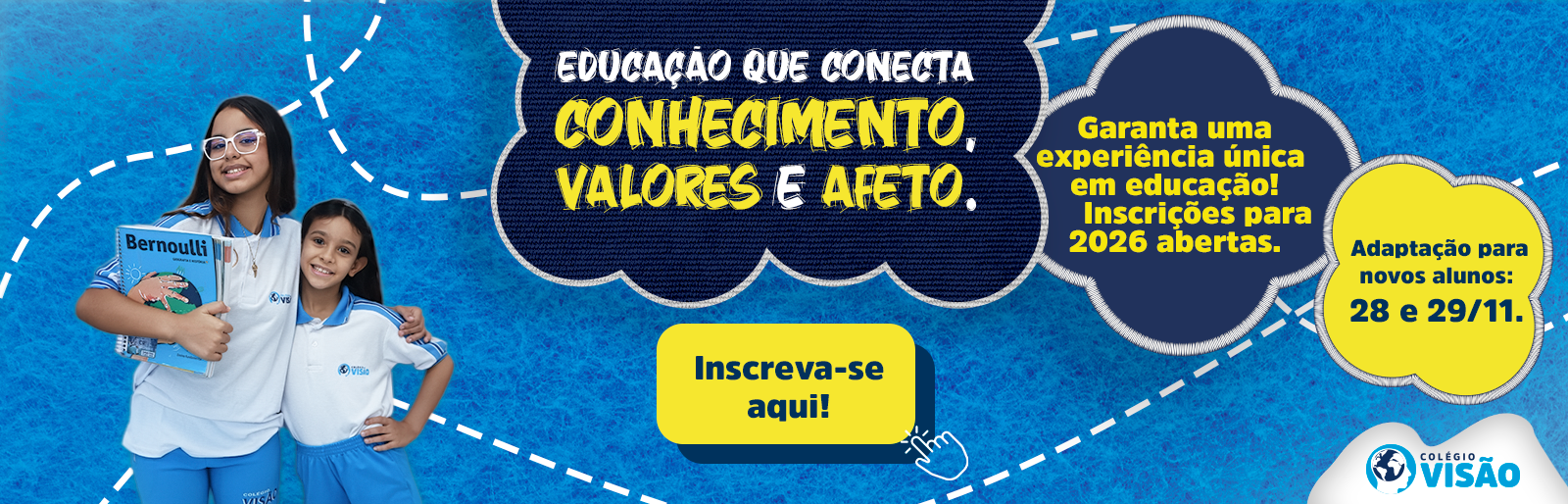 Colégio Visão Recife | Escola em Recife | Colégio Recife | ADAPTAÇÃO NOVEMBRO